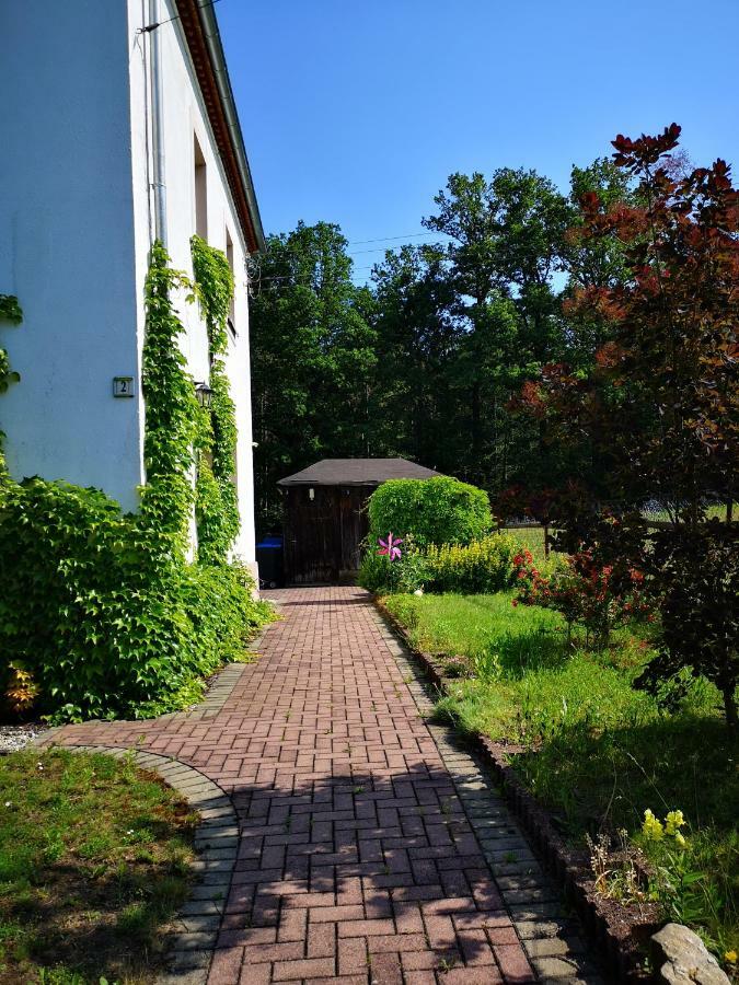 Ferienwohnung Am Wald Tharandt ภายนอก รูปภาพ